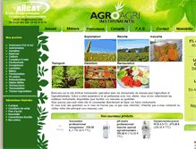 Tablet Screenshot of agro-agri.fr